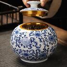 Traditionelle Chinoiserie-Ingwerglser, Tee-Vorratsdose, dekoratives Glas