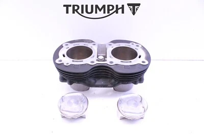 #308 OEM Engine Cylinder Jug w/ Pistons *Good* Triumph Street Twin 2016-2022 - Image 1 of 4