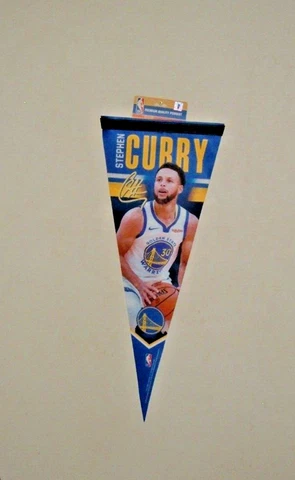 GOLDEN STATE WARRIOR #30 STEPHEN CURRY ROLL AND GO 12' X 30" PLAYER PENNANT NEW Cover
