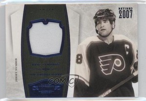 2010-11 Panini Dominion Jerseys Jersey Number Prime /25 Eric Lindros #137 HOF