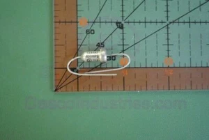SPRAGUE 'CUP TYPE' TANTALEX CAPACITOR 5uf 50v AXIAL CL44BJ050MP3 Tantalum Mil - Picture 1 of 2