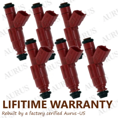 NEW OEM Bosch 6 FUEL INJECTORS FOR 99-08 Jeep Cherokee Wrangler Ford Mustang - Image 1 of 4