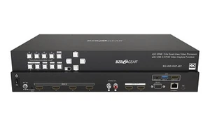 BZBGEAR 4x2 4K UHD Seamless Switcher, Scaler MultiViewer with Audio De-embedder - Picture 1 of 8