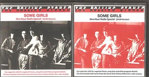 ROLLING STONES "Some Girls - One Hour Radio Special" both Versions Radio Show CD - Picture 1 of 2
