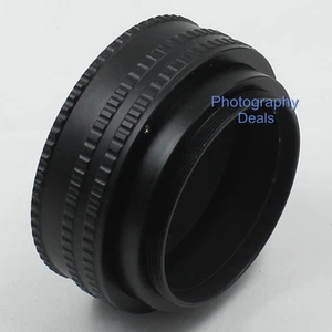 M58 to M58 17mm-31mm Adjustable Focusing Helicoid Adapter Macro Extension Tube - Picture 1 of 7