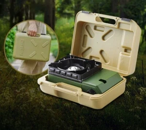 IWATANI Portable Cassette Camping Stove Tough Maru Jr. ODX-JR With Case - Picture 1 of 1