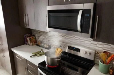 Horno microondas Whirlpool WMH31017HS 1000W - Acero inoxidable. Foto 1 de 4