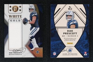 2018 Panini Gold Standard White Gold /125 Dak Prescott #WG-6