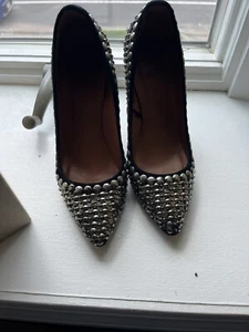 Isabel Marant X H&M Studded Pumps Black Suede - Picture 1 of 7