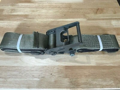 Correa de trinquete excedente militar para amarrar carga 3" x 21 pies 5000 lb  Foto 1 de 4