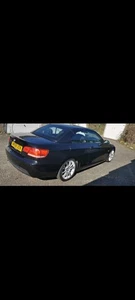 BMW 320i Msport Cabroliet 6 Speed Manual Black Full 12 Months Mot - Picture 1 of 13