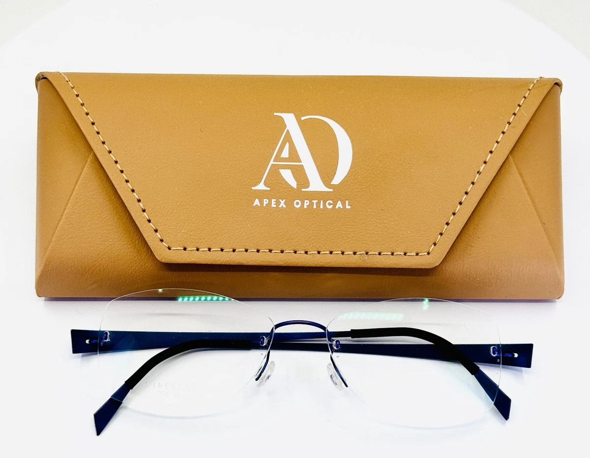 林德伯格蓝色眼镜框| eBay