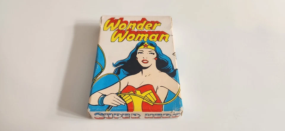 Vintage 1977 "WONDER WOMAN" Russell Playing Card Set DC Comics - Image 1 of 4