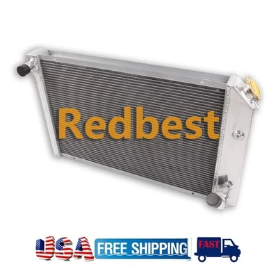 3 Row Aluminum Radiator Fits 1977-1982 Chevrolet Corvette C3 5.0L 5.7L V8 CC718 - Image 1 of 4