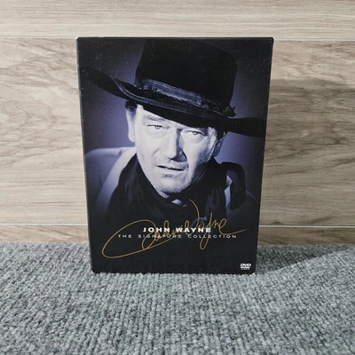 John Wayne - The Signature Collection (DVD, 2004, 4-Disc Set) - Image 1 of 4