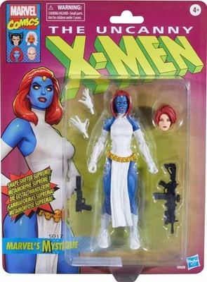 Figura de acción retro de 6 pulgadas de Marvel Legends X-Men - exclusiva de Mystique EN STOCK Foto 1 de 2