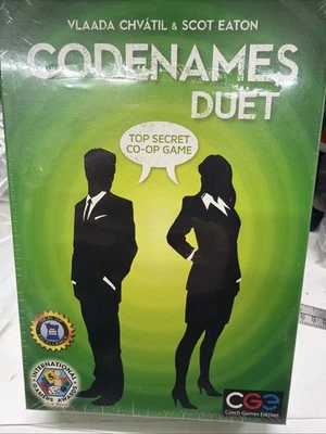 Codenames Duet Two Player Word Deduction Game by Czech Games VGC New Sealed - Image 1 of 3