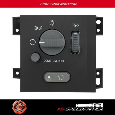 Interruptor de faros para Chevrolet GMC 1998-04 OLDSMOBILE BRAVADA 1998-05 15029237 Foto 1 de 4