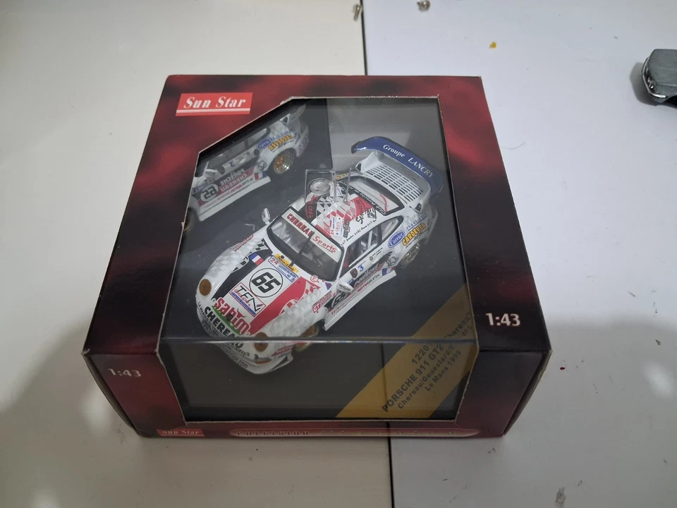 modellino 1/43 sun star porsche gt2 chereau 24h le mans 1999 n65 - Immagine 1 di 1