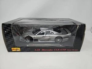 Mercedes Benz CLK GTR Road Version Vintage Maisto 1/18 | New - Picture 1 of 5