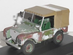 VANGUARDS / CORGI. VA11119 Land Rover Series 1 80" `L07` Light Green (Weathered) - Picture 1 of 17