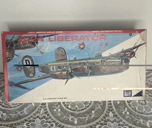 Vintage MPC B-24 Liberator 1/72 Model# 1502-150 Display Stand And Decals - Picture 1 of 11