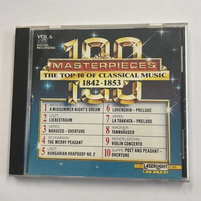 100 MASTERPIECES VOL 6 THE TOP 10 OF CLASSICAL MUSIC 1842-1853 Foto 1 de 2