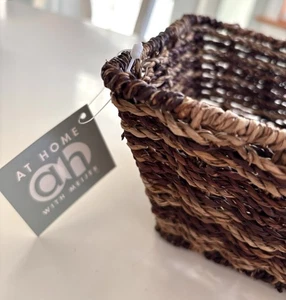 Wicker Bread Basket Holidays Office Crafts Sturdy and NEW with Tags!! No Liner - Picture 1 of 5