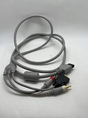 Nintendo Wii D Terminal HD AV Cable Japan Original Genuine Video TV Adapter Lead - Image 1 of 4