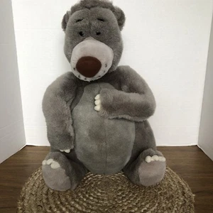 Dschungelbuch Baloo Plüschtier Stofftier Bär 16 Zoll grau Walt Disney Co 1990er - Bild 1 von 11