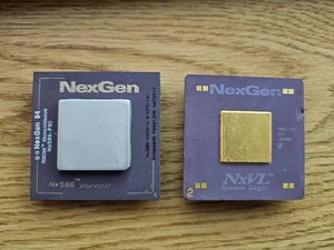 2x Vintage Rare Retro Collector NexGen NX586 and NexGen NxVL Processors (P&R) - Bild 1 von 9