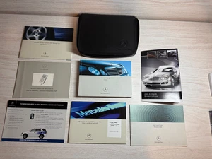 2008 Mercedes-Benz E Class Owners Operators Manual OEM with Case - Imagen 1 de 9