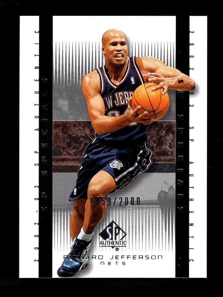 Redes Richard Jefferson 1459/2000 SP 2002-03 ESPECIALES AUTÉNTICOS #121 Foto 1 de 1