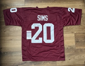 Billy Sims Signed Jersey Inscribed "78 Heisman" w/ JSA COA Oklahoma Sooners - Picture 1 of 3