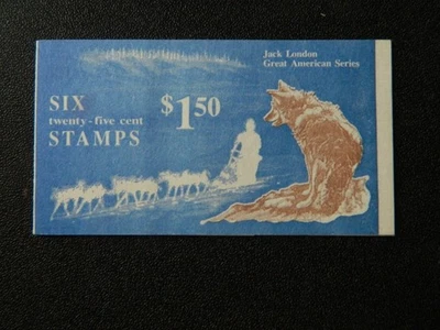 US SC#  2197A   BK151 JACK LONDON  MNH UNEXPLODED - Image 1 of 2