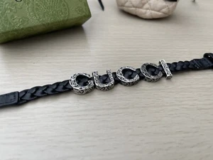 Gucci New Vintage Sterling Silver Bracelet Unisex - Picture 1 of 11