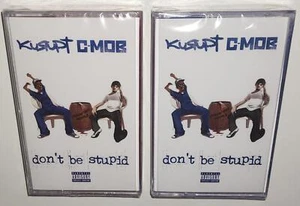 KURUPT & C-MOB DON'T BE STUPID (2022) RED & BLUE CASSETTE BUNDLE GOTTI MOB - Picture 1 of 3