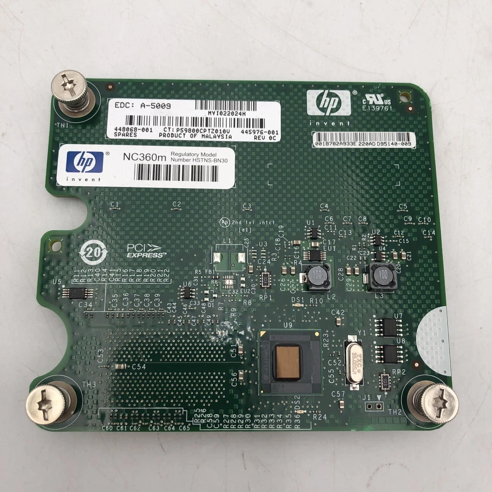 HP BLC NC360M NIC Adapter Model: HSTNS-BN30 READ - Image 1 of 4