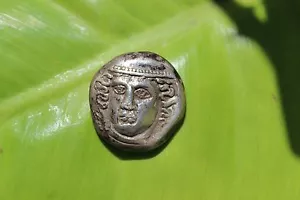 Moneda de plata griega Stater de Ainos, Tracia c. 382 - 379 aC - Imagen 1 de 12
