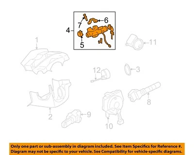 Interruptor de encendido usado se adapta a: Nissan 350z 2003 CPE AT grado A Foto 1 de 4