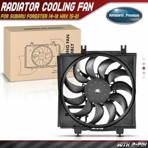Conjunto de ventilador de condensador de aire acondicionado derecho con motor para Subaru Forester 14-18 WRX 15-21 - Imagen 1 de 8