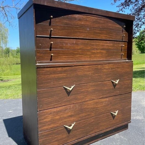 Mid Century Modern Dresser Cover