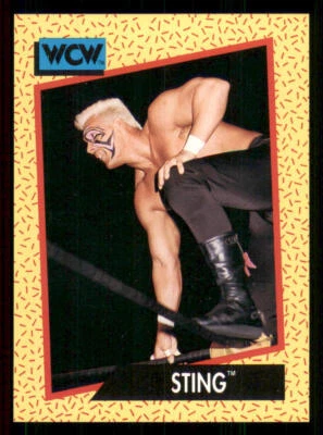 1991 Impel WCW #13 Sting - Image 1 of 2