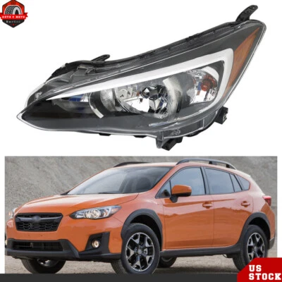 Faróis de halogênio para 2017-22 Subaru Impreza/2018-2023 Crosstrek faróis esquerdos - Imagem 1 de 4