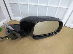 11-18 Volvo S60 V60 Right (R) OEM Power Door Rear View Mirror Power Fold BLACK - Picture 1 of 12