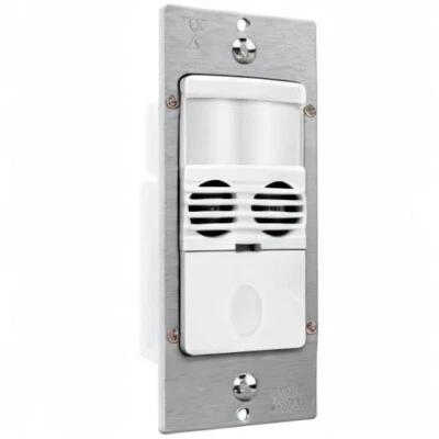 MWOS-W Ultrasonic and Passive Infrared Motion Sensor Light Switch - Image 1 of 4