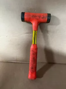 NUPLA Strike Pro Plastic Head Fiberglass Handle Orange Dead Blow Hammer 16 oz. - Picture 1 of 4