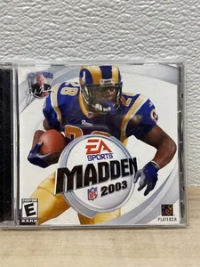 Vtg 2002 EA Sports Madden NFL 2003 Game For PC-CD Rom - Picture 1 of 3