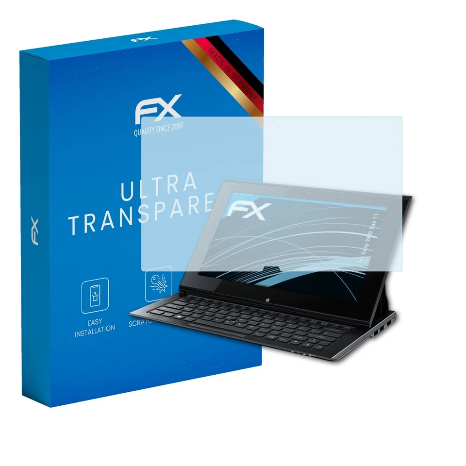 atFoliX 2x Screen Protection Film for Sony VAIO Duo 11 Screen Protector clear - Image 1 of 4
