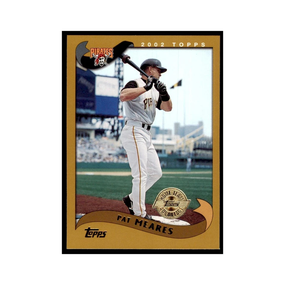 2002 Topps Home Team Advantage Pat Meares Baseball Cards #366 - Image 1 of 3